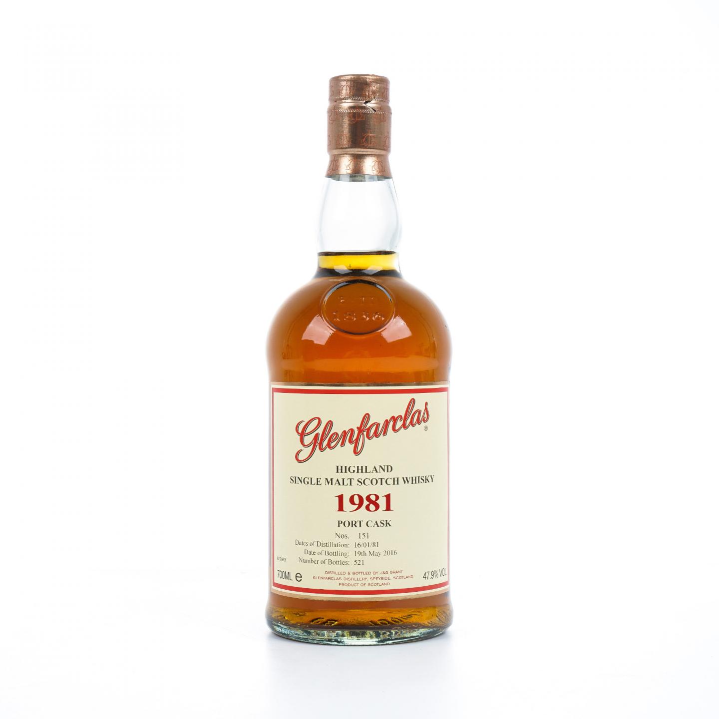 Glenfarclas 格兰花格 1981-2016 波特桶