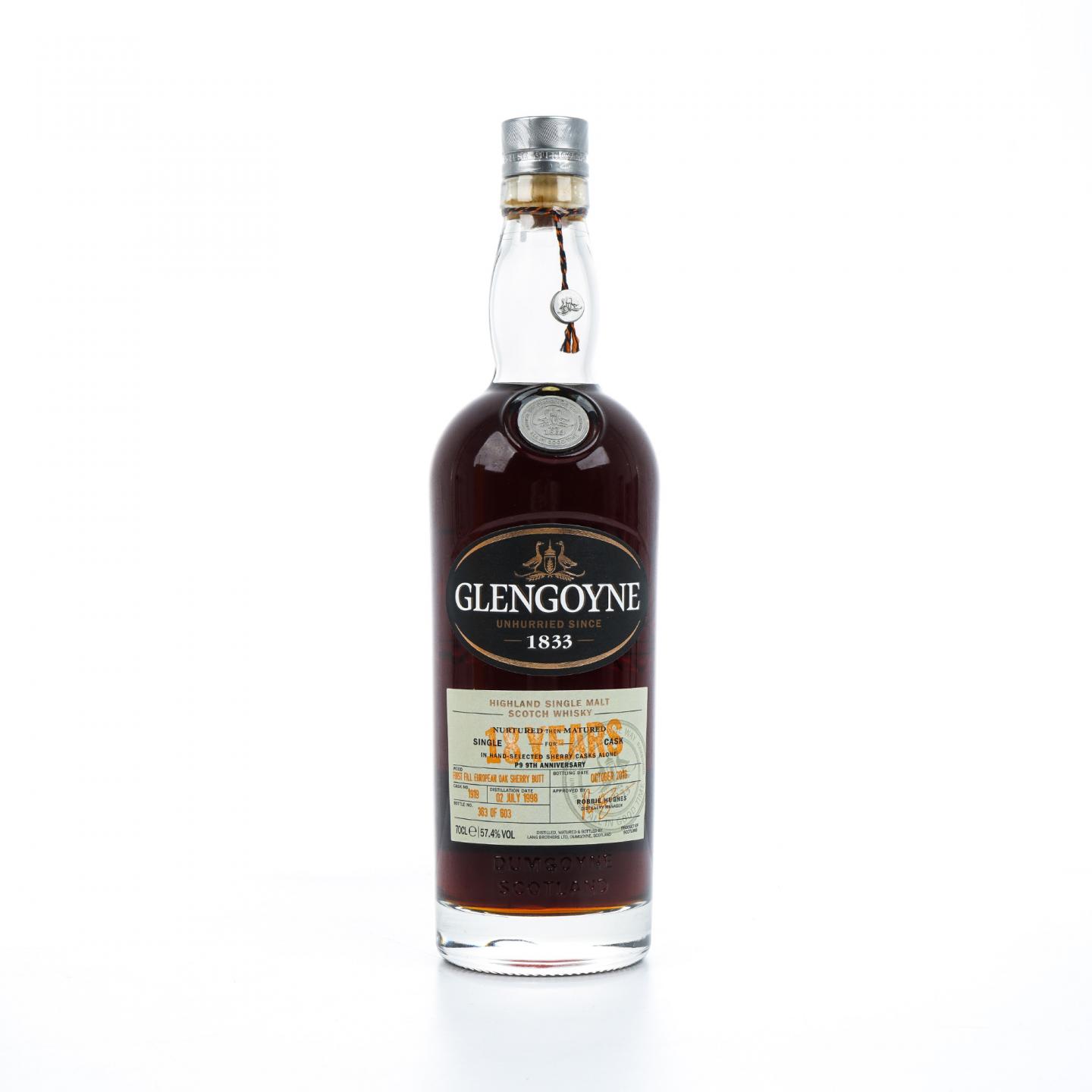 Glengoyne 格兰哥尼 18年 1998-2016 雪莉桶#1919