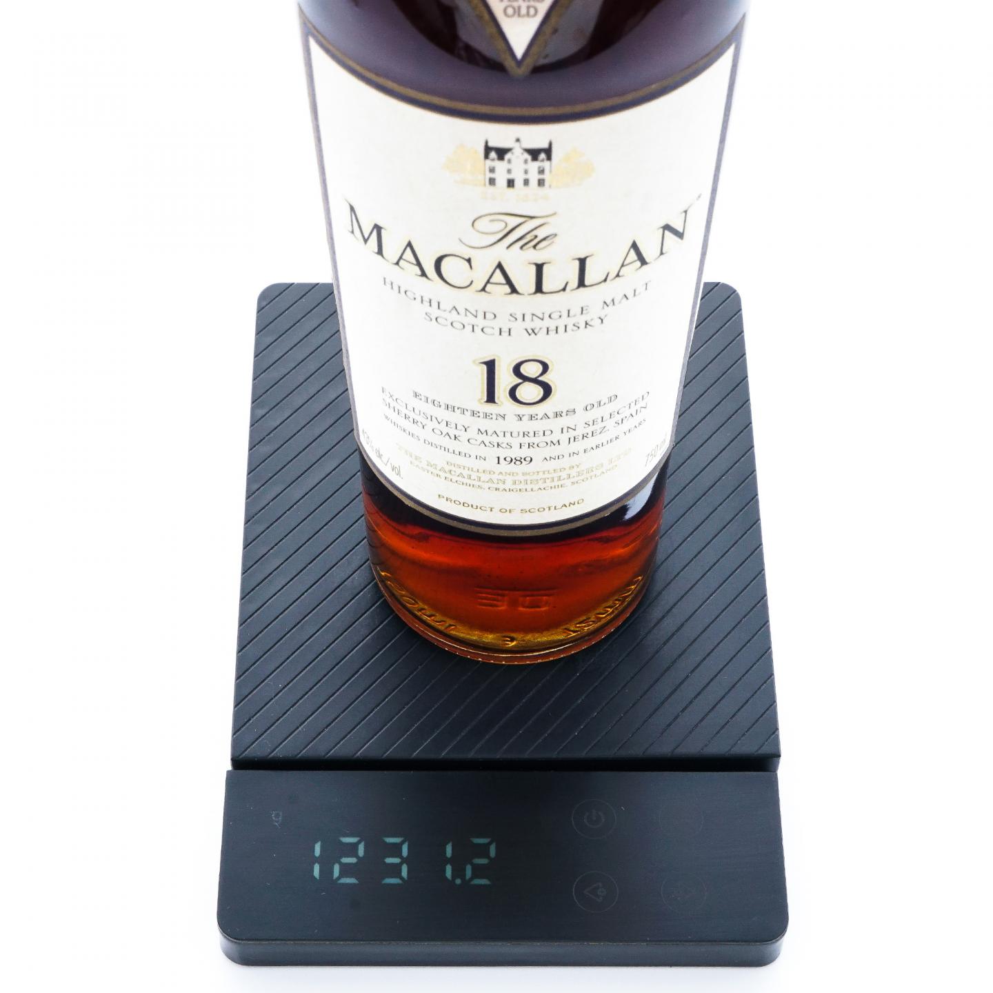 Macallan 麦卡伦 18年 1989 雪莉桶 750ml