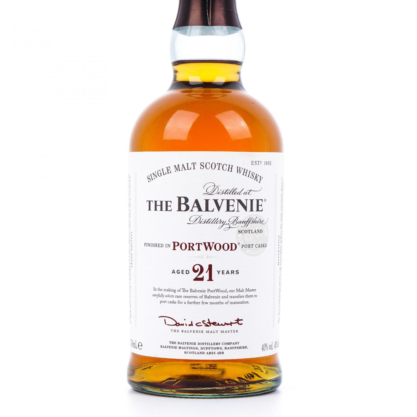 Balvenie 百富 21年 波特桶后熟 700ml