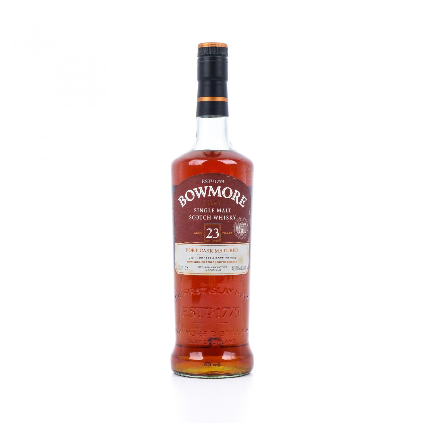 Bowmore 波摩 23年 1989-2013 波特桶 红盒装