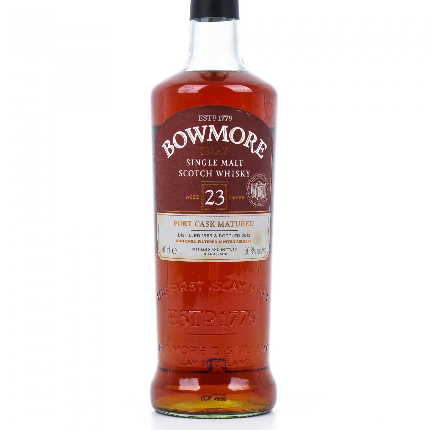 Bowmore 波摩 23年 1989-2013 波特桶 红盒装