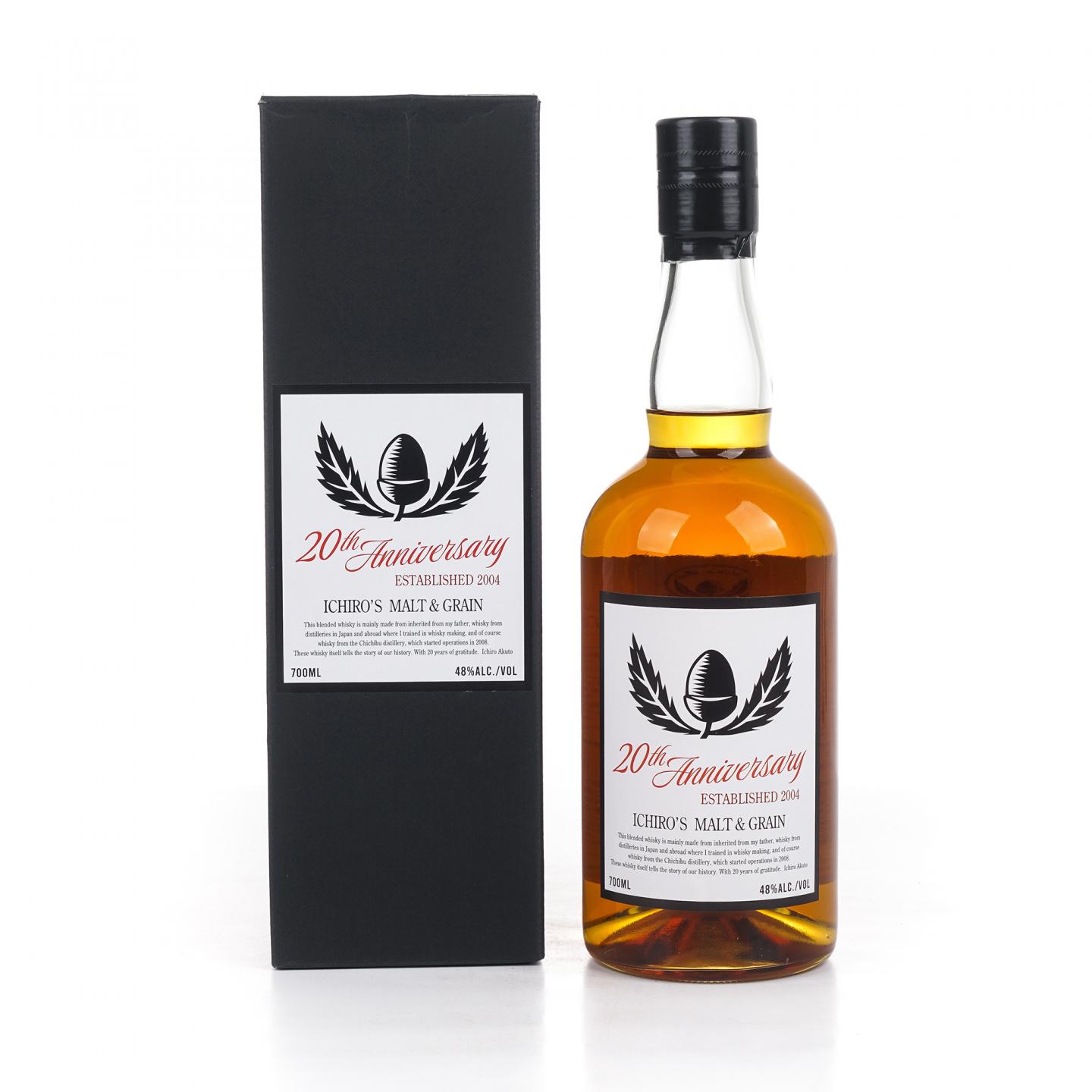 秩父 Ichiro’s Malt & Grain 世界调和 20周年纪念 48%Vol