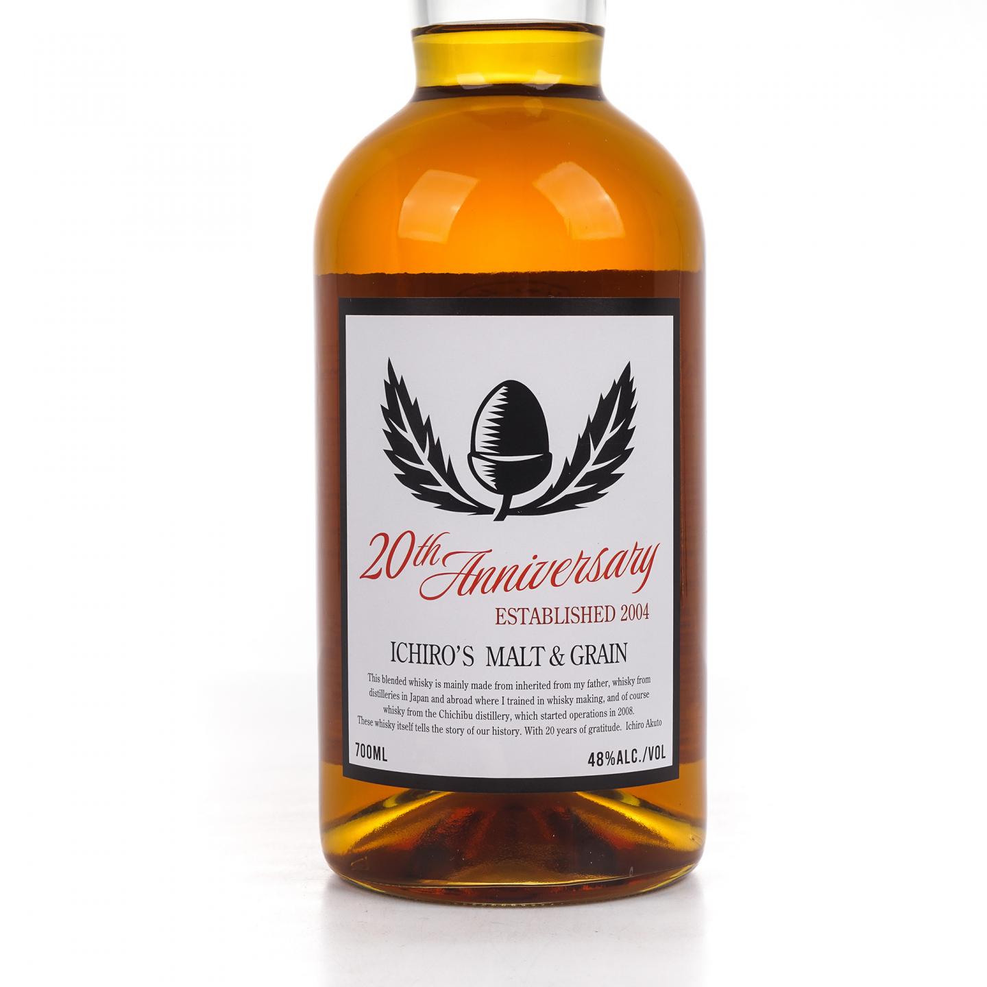 秩父 Ichiro’s Malt & Grain 世界调和 20周年纪念 48%Vol