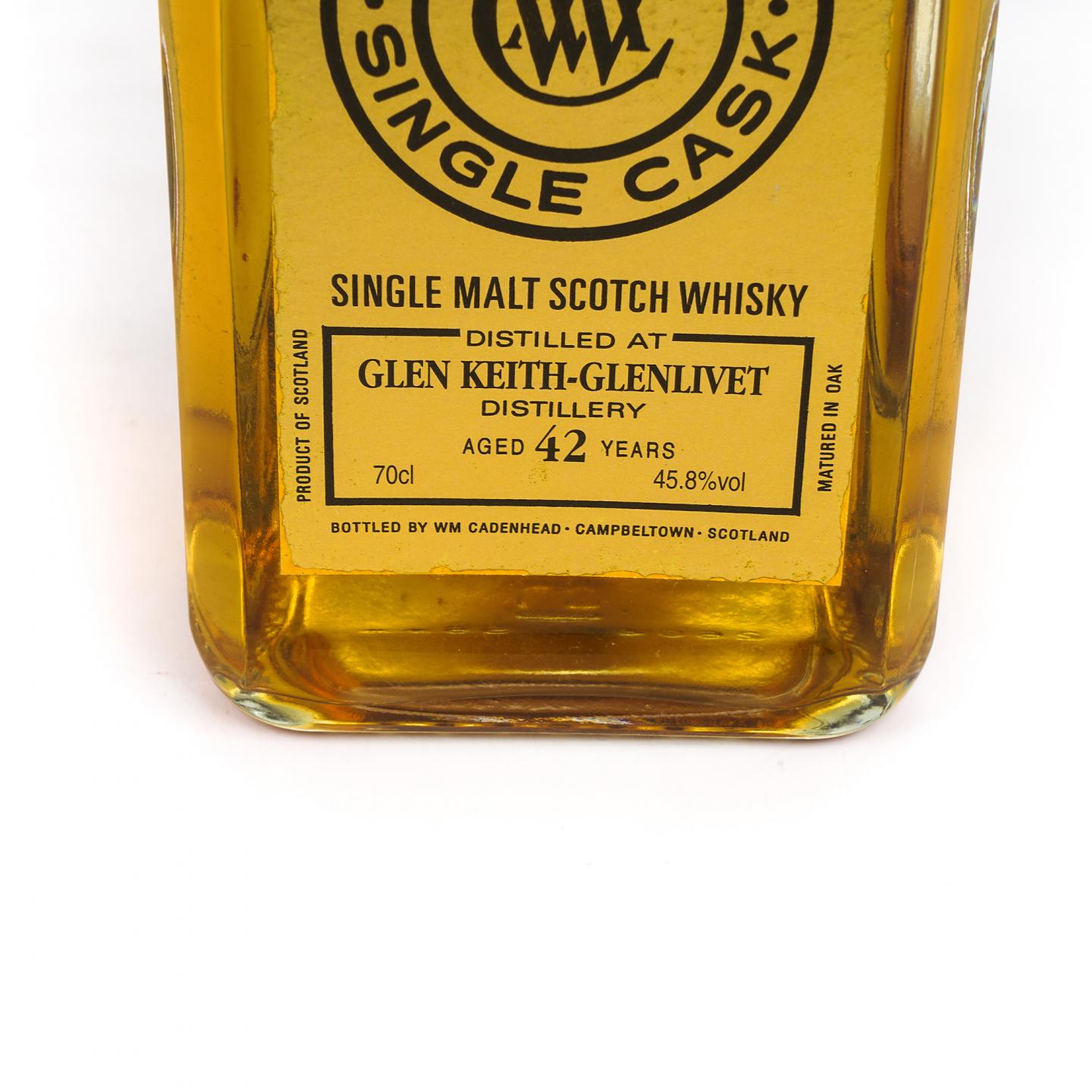 Glen keith 格兰契斯 42年 单桶 Cadenhead