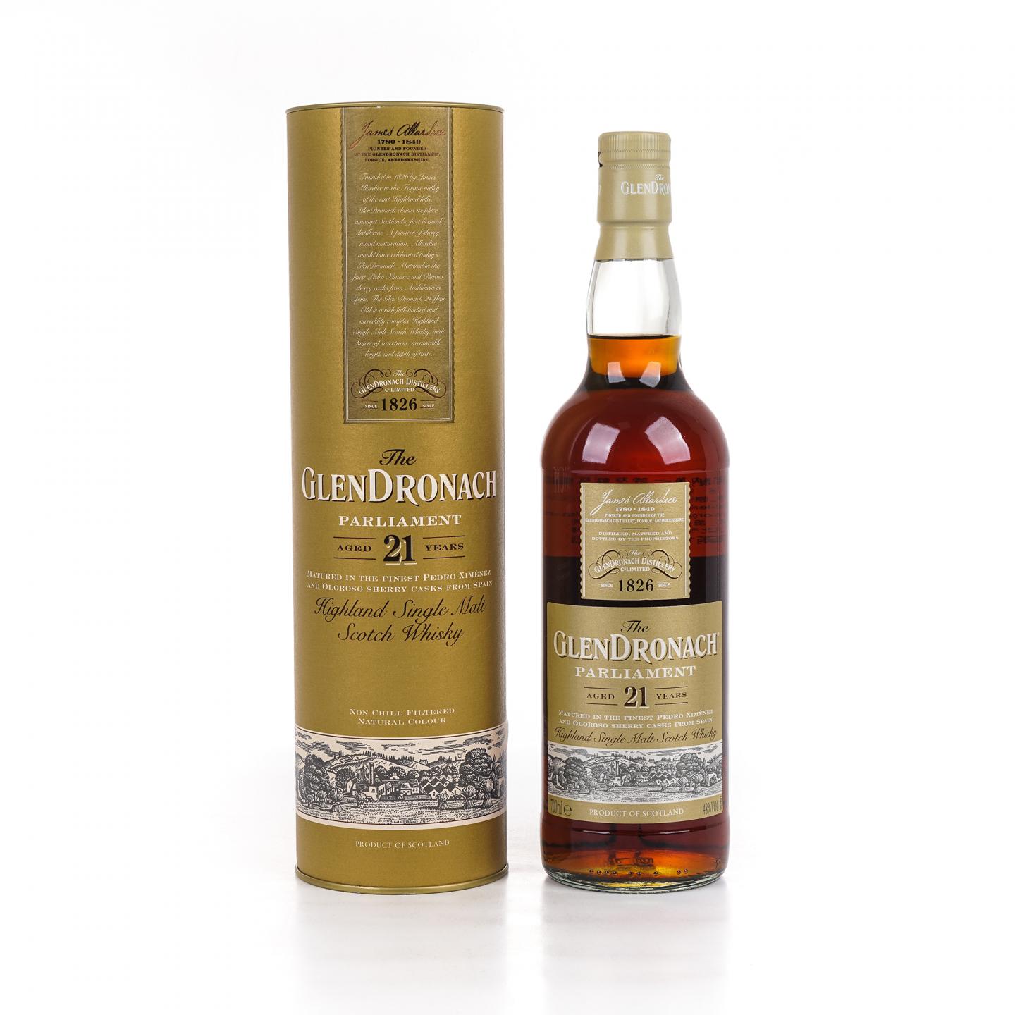 Glendronach 格兰多纳 21年 Parliament