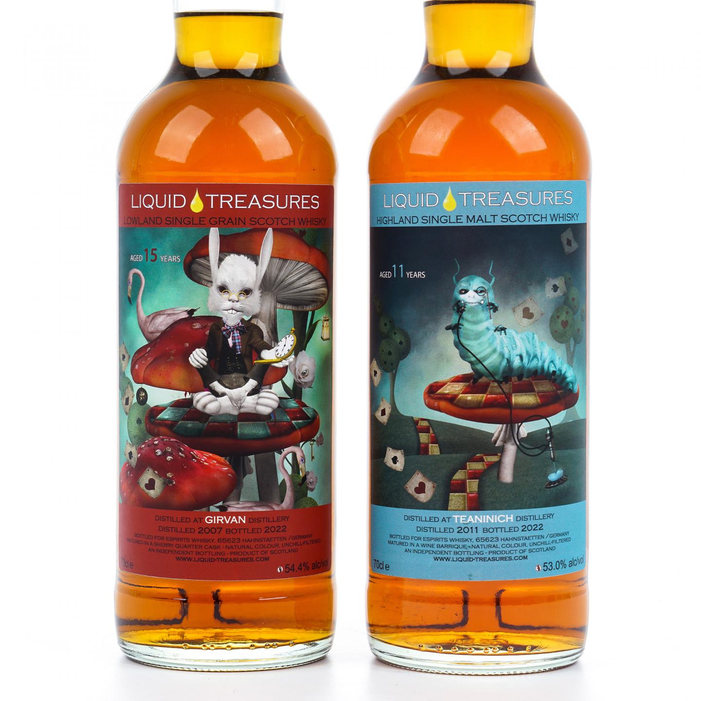 Liquid Treasures “爱丽丝梦游仙境”主题限定 4瓶组