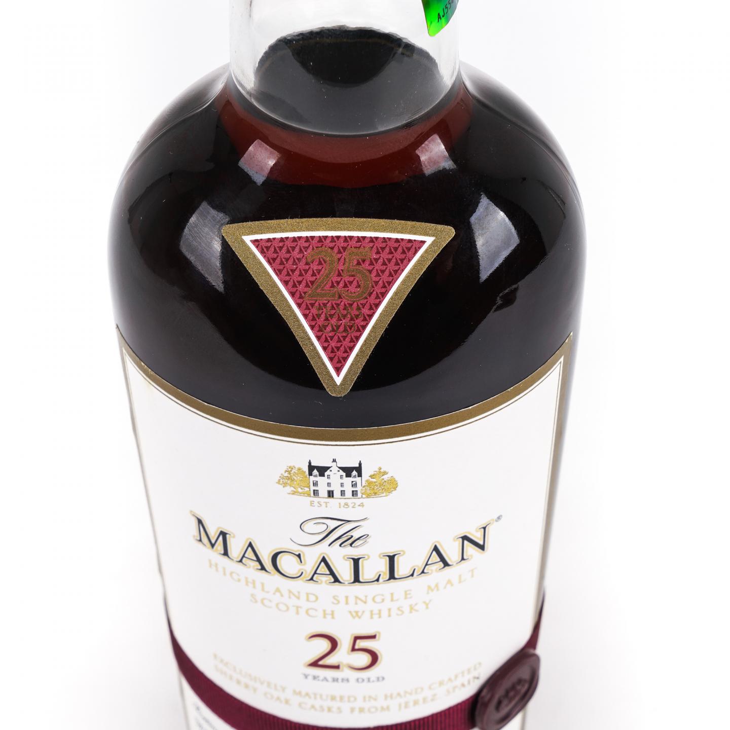 Macallan 麦卡伦 25年 雪莉桶 红腰带 750ml 43%Vol.