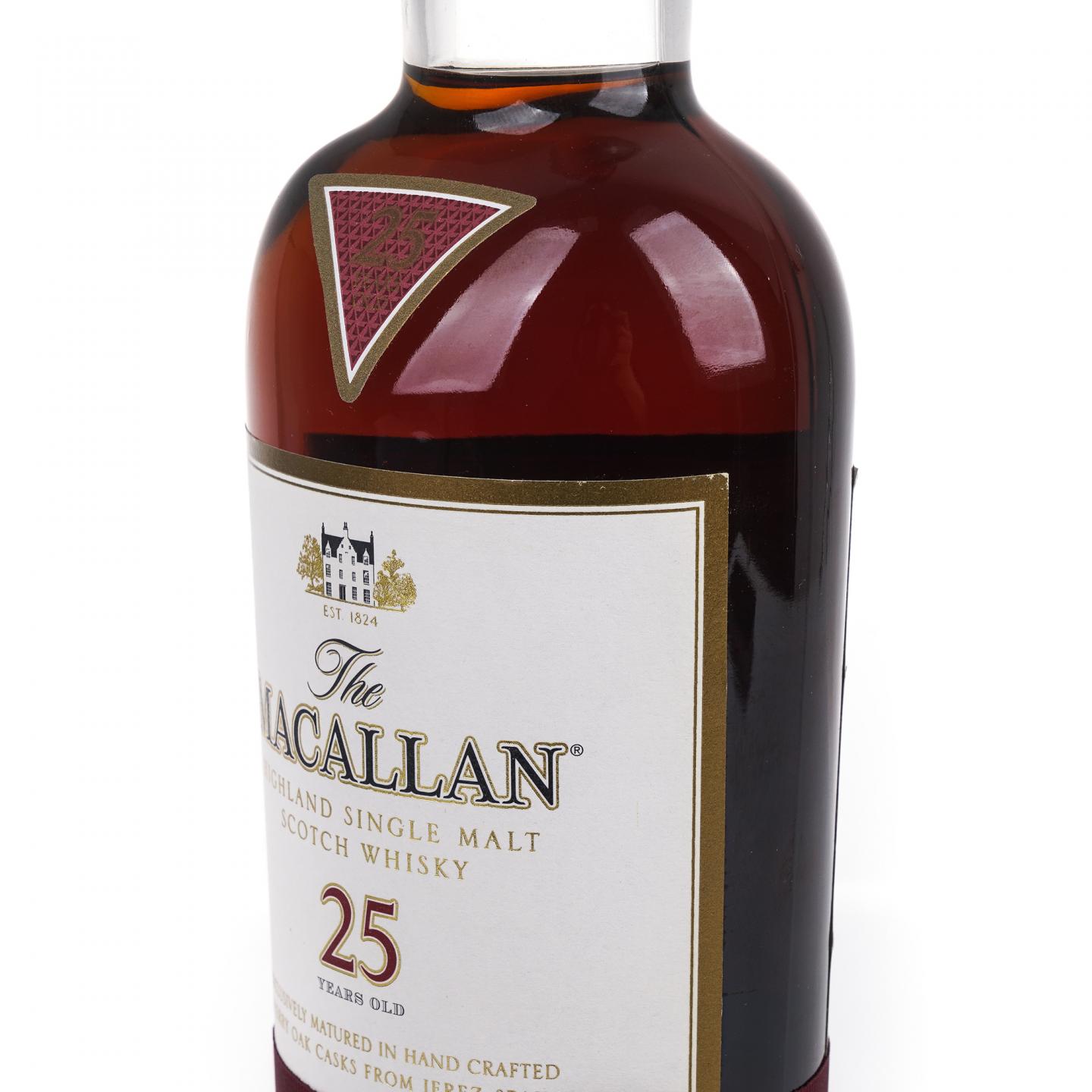 Macallan 麦卡伦 25年 雪莉桶 红腰带 750ml 43%Vol.