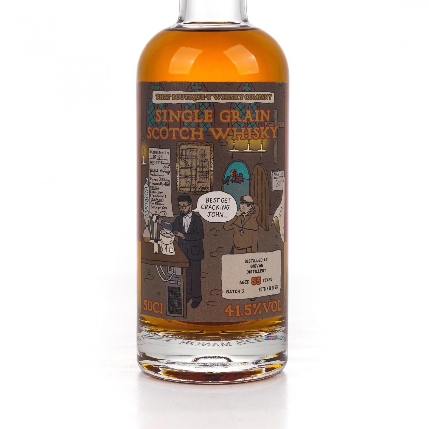 Girvan 格文 53年 Batch 3 漫画标 TBWC 500ml