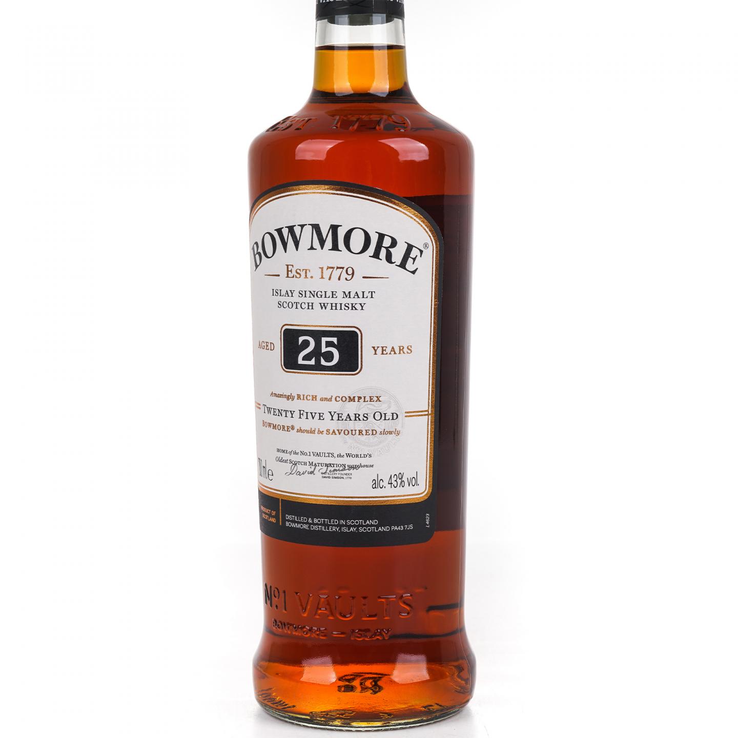 Bowmore 波摩 25年 43%