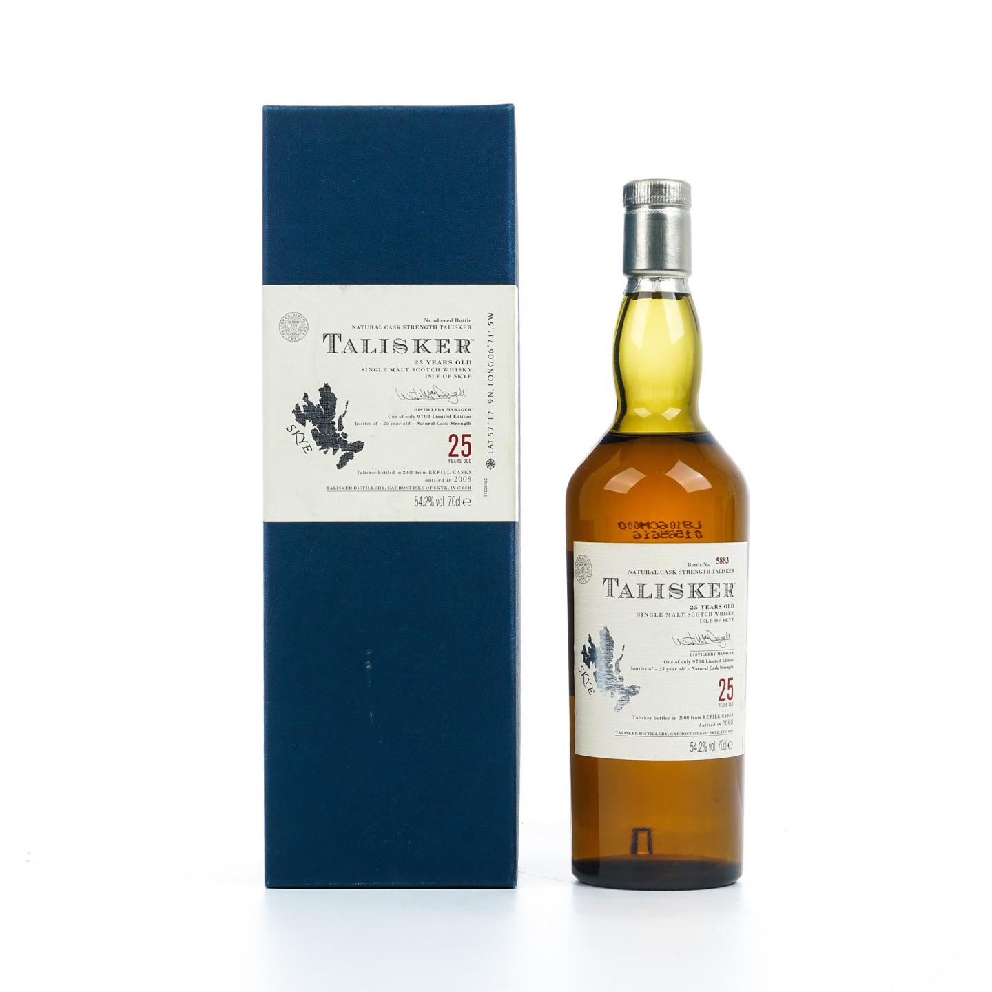 Talisker 泰斯卡 25年 2008 SR系列 桶强 行货