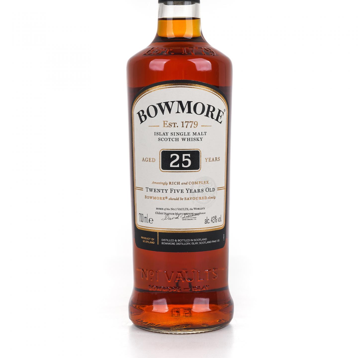 Bowmore 波摩 25年 单一麦芽 礼盒 700ml