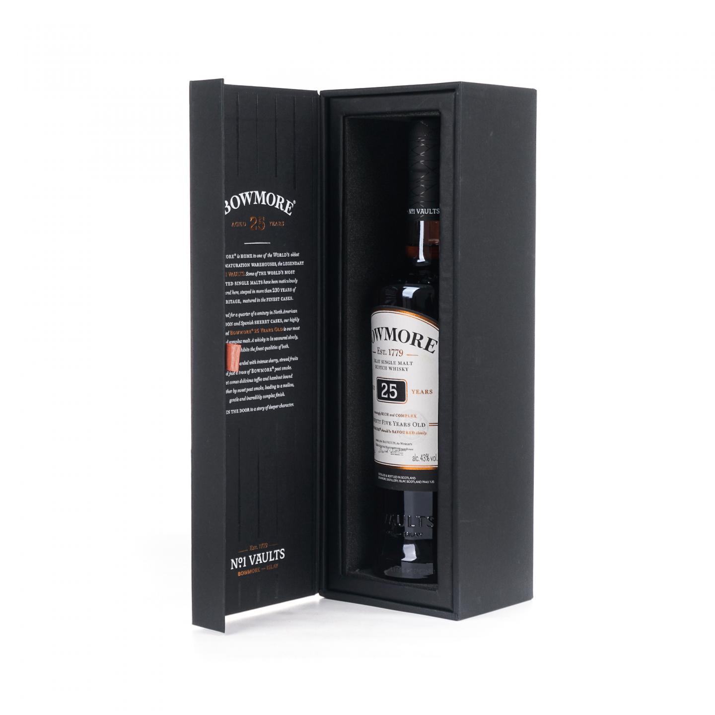 Bowmore 波摩 25年 43% 礼盒