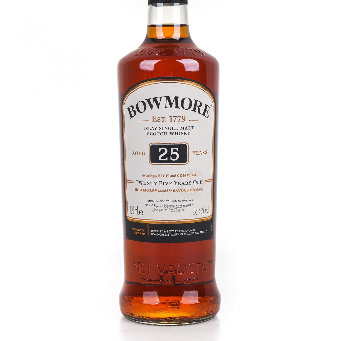 Bowmore 波摩 25年 43% 礼盒