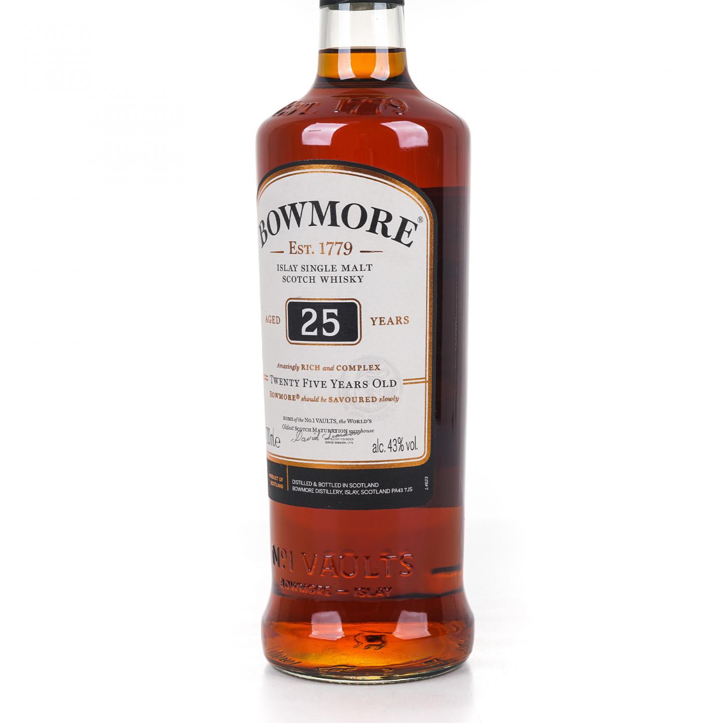 Bowmore 波摩 25年 43% 礼盒