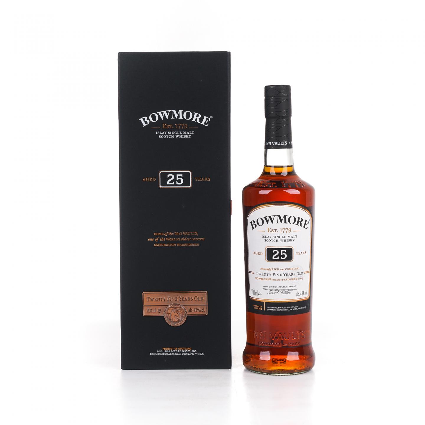 Bowmore 波摩 25年 700ml 礼盒