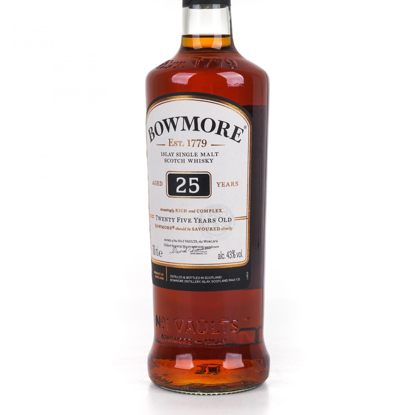 Bowmore 波摩 25年 700ml 礼盒