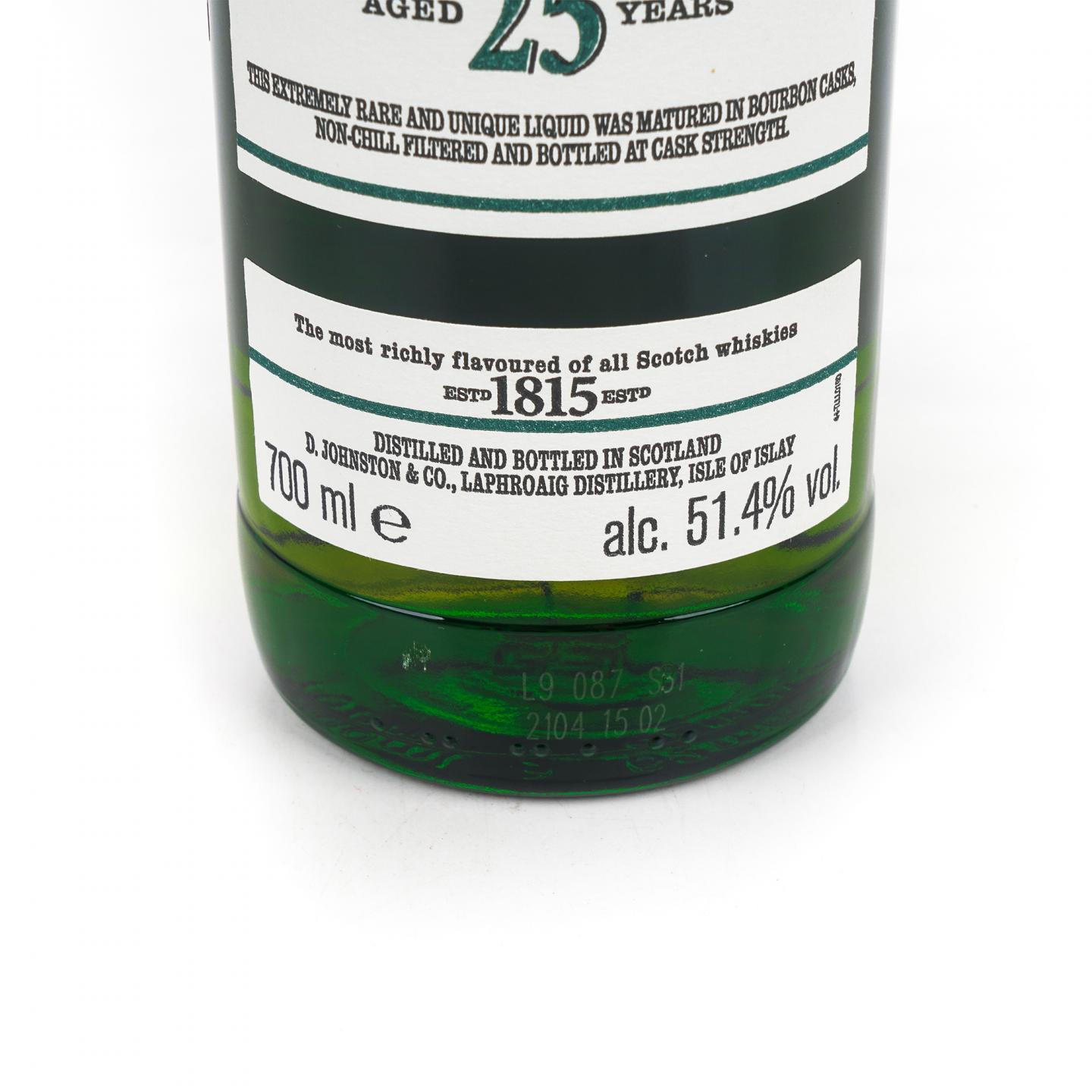 Laphroaig 拉弗格 25年 2019 桶强
