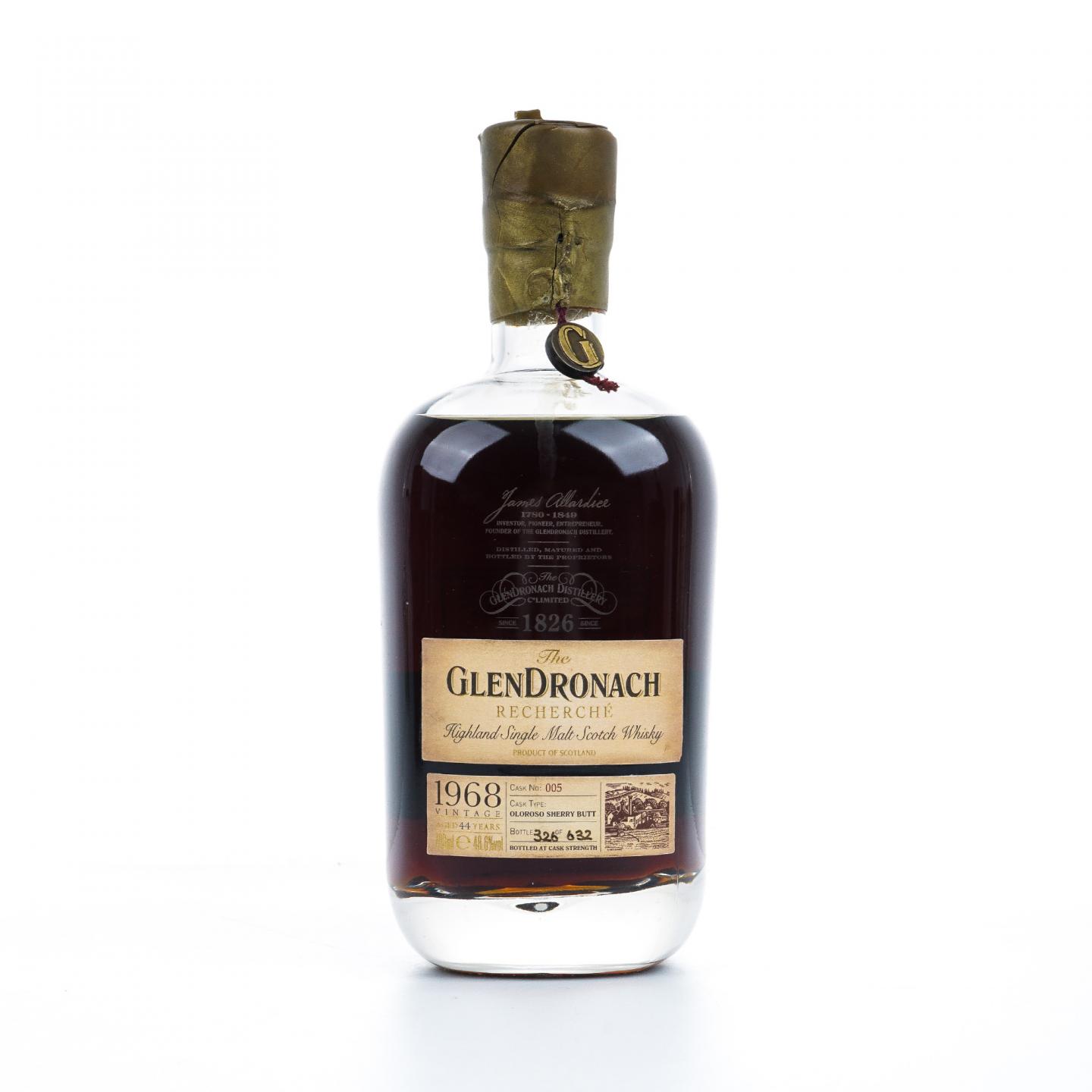 Glendronach 格兰多纳 44年 1968-2012 雪莉桶