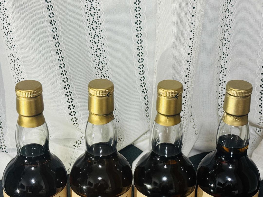 格兰纳里奇/大摩/克莱嘉赫/麦卡伦2000-2025 25年「爱乌罕四骏」雪莉桶单桶单一麦芽威士忌套装4只组