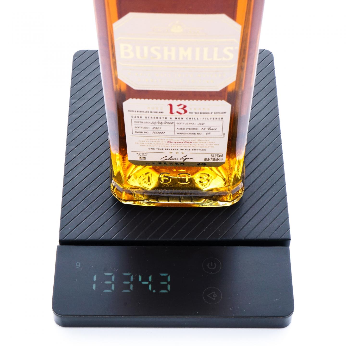 Bushmills 布什米尔 13年 2008-2021 单桶#100031