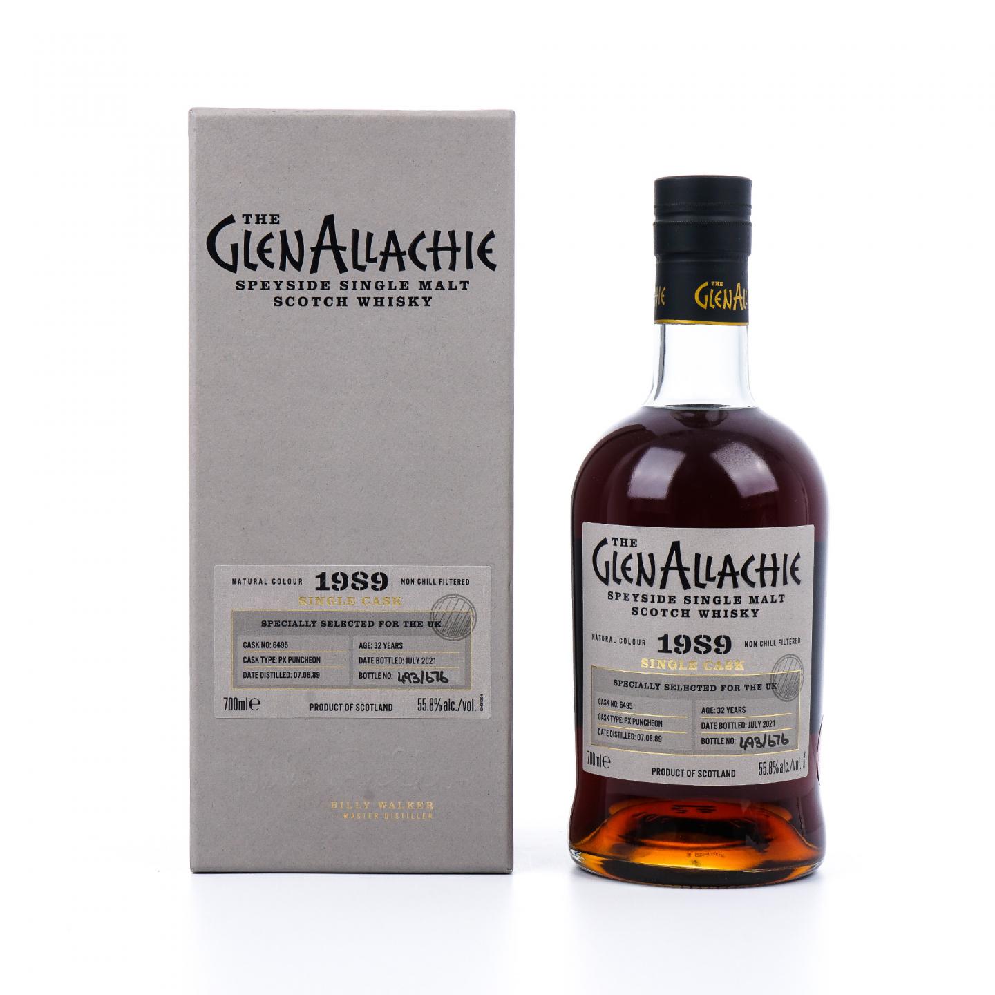 Glenallachie 格兰纳里奇 32年 1989-2021 PX雪莉单桶#6495