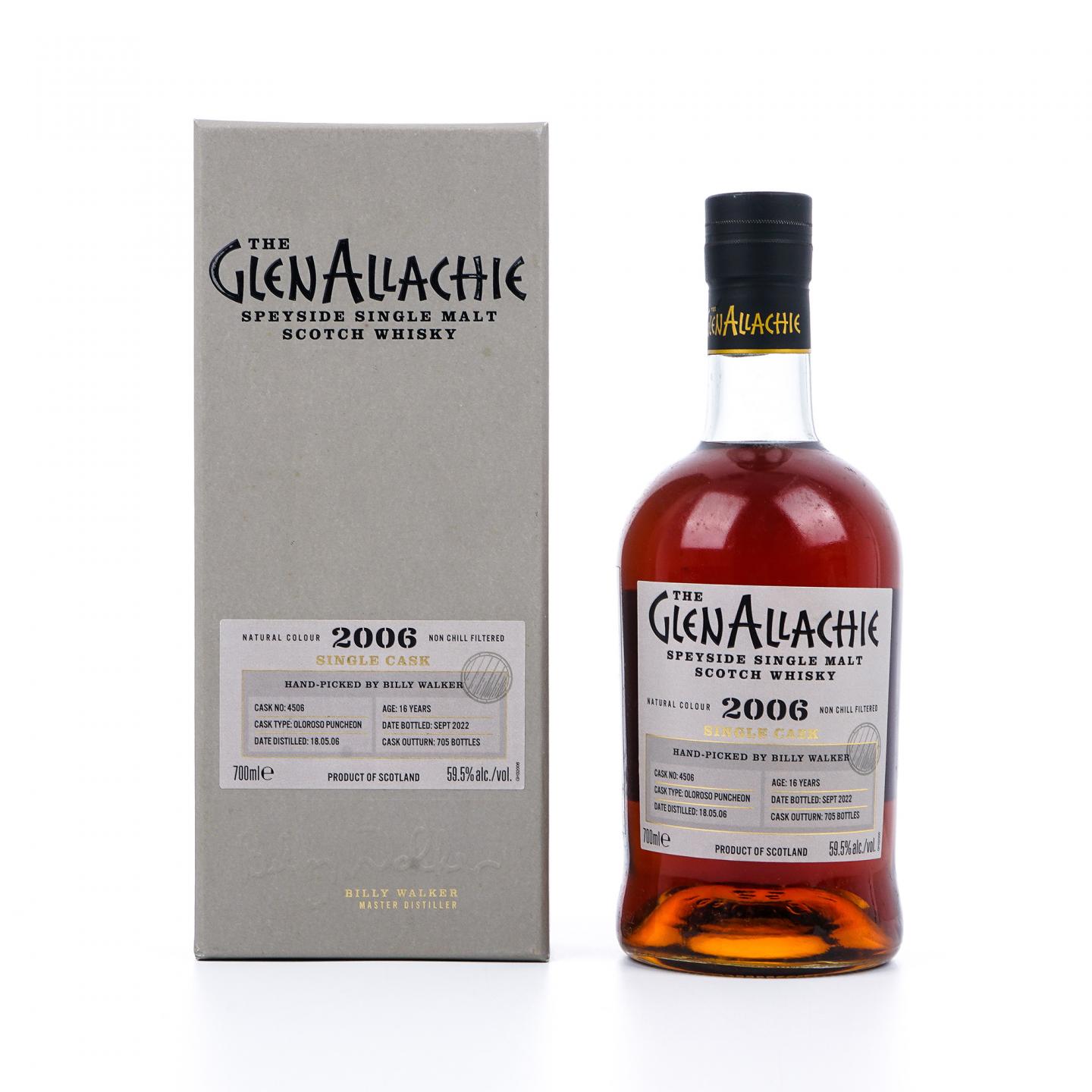 Glenallachie 格兰纳里奇 16年 2006-2022 雪莉桶#4506