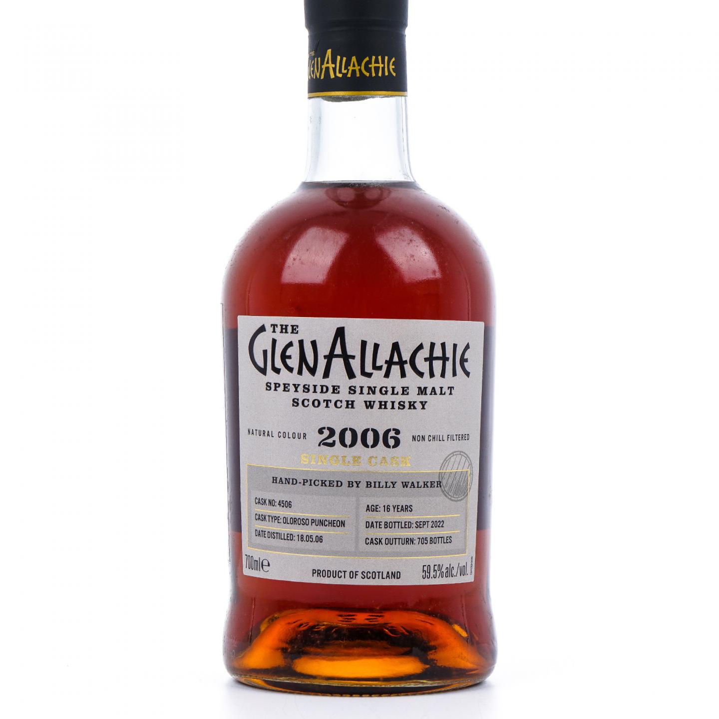 Glenallachie 格兰纳里奇 16年 2006-2022 雪莉桶#4506