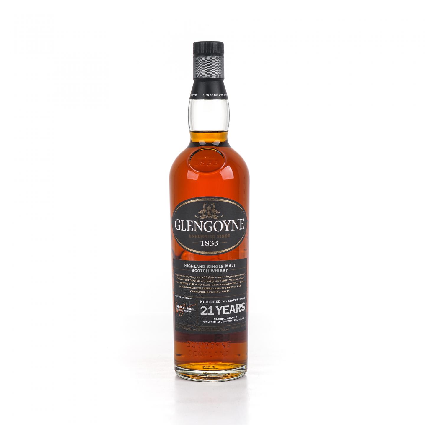 Glengoyne 格兰哥尼 21年 Robbie Hughes 雪莉桶