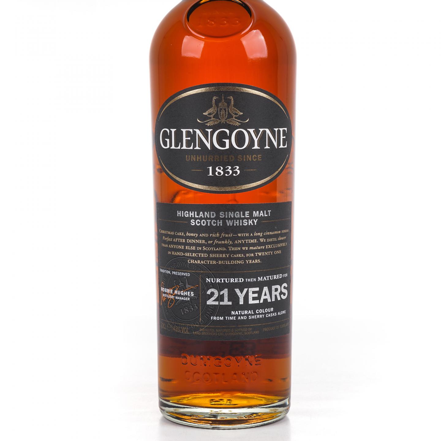Glengoyne 格兰哥尼 21年 Robbie Hughes 雪莉桶