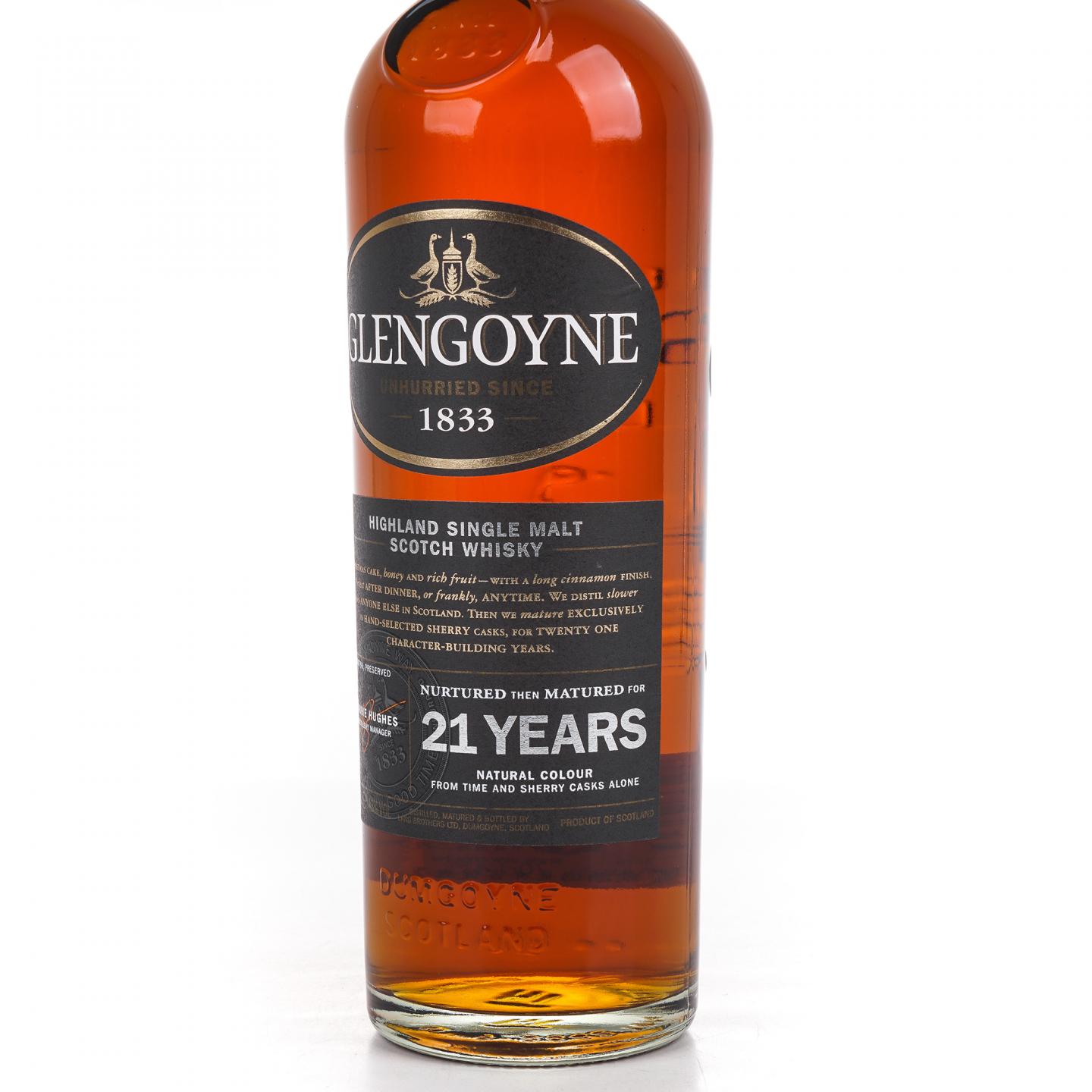 Glengoyne 格兰哥尼 21年 Robbie Hughes 雪莉桶