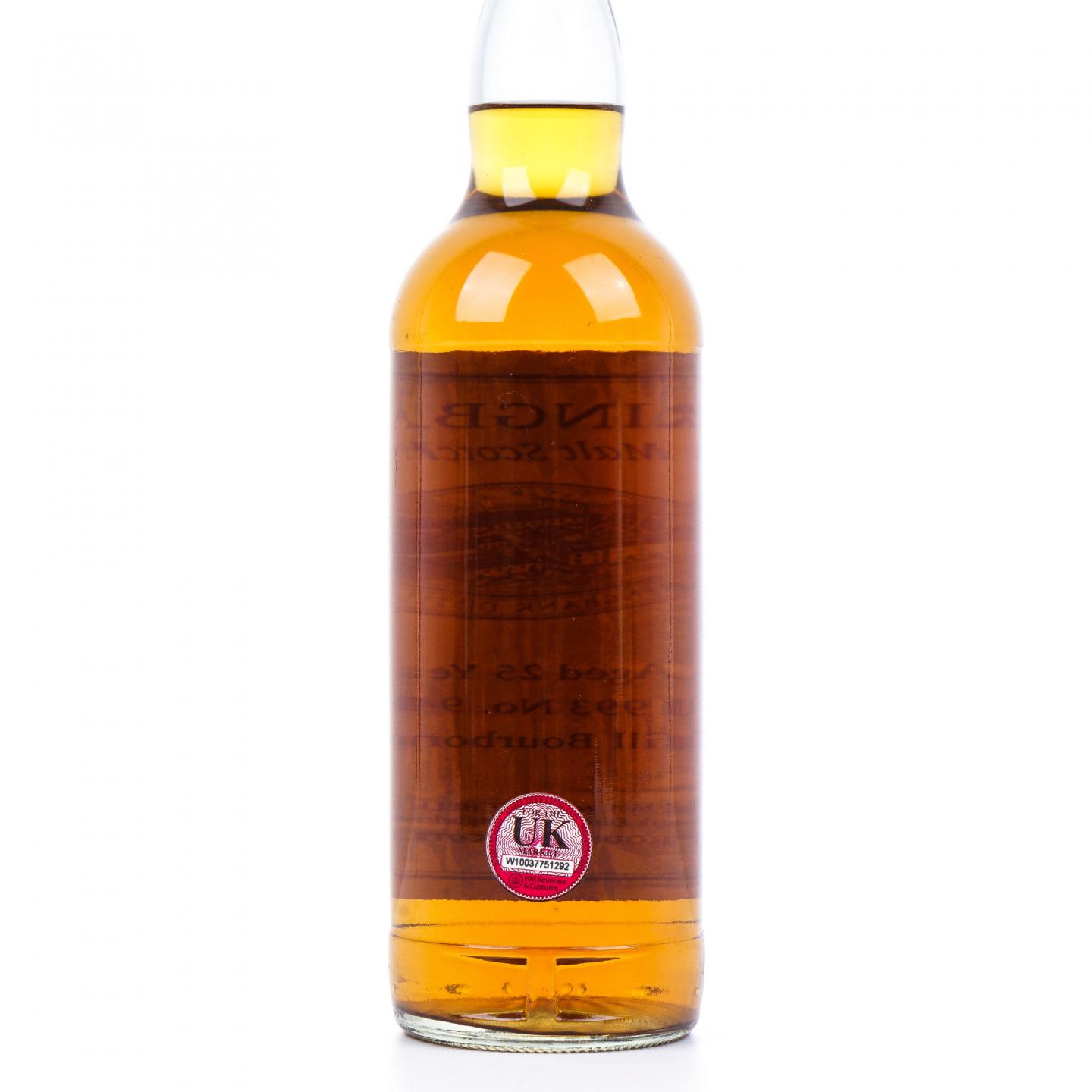 Springbank 云顶 25年 1993 私人桶 No.94/371-3