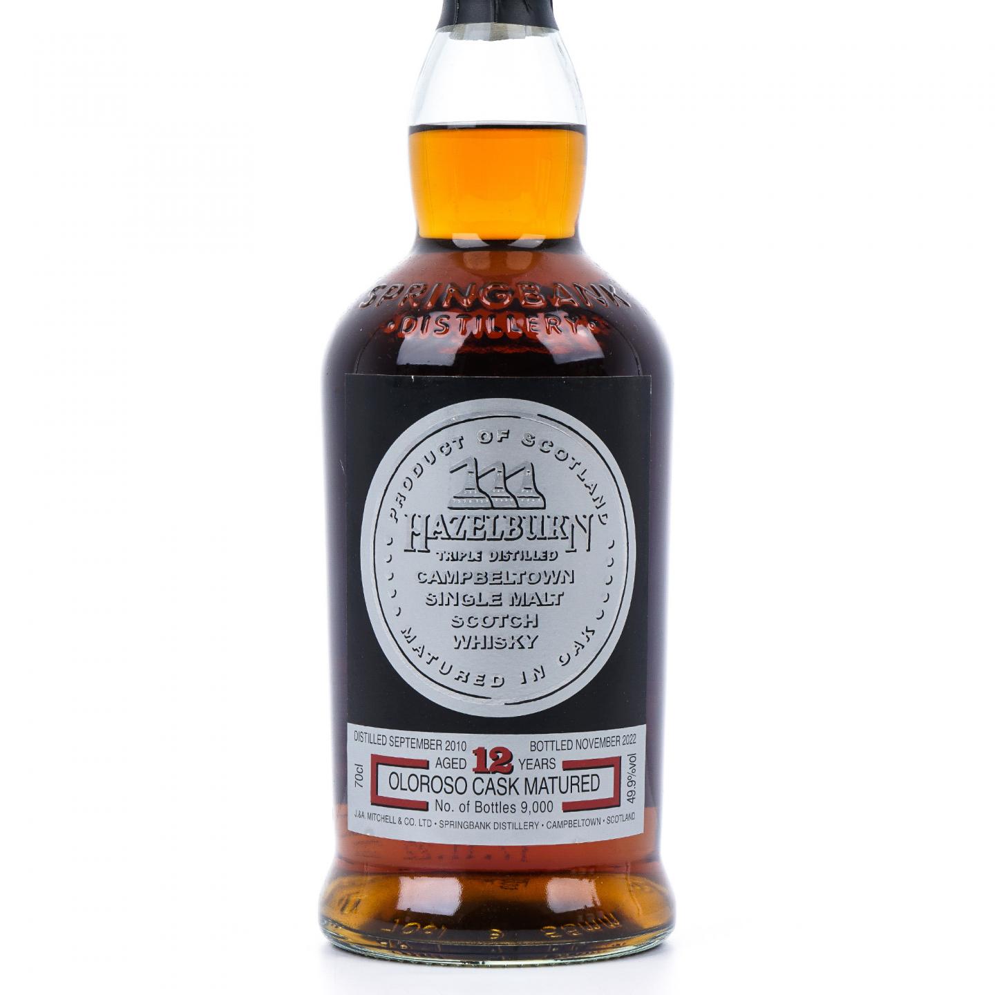 Hazelburn 哈索本 12年 2010-2022 雪莉桶