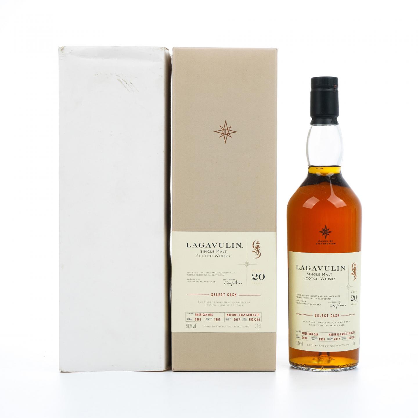 Lagavulin 乐加维林 20年 1997-2017 大师选桶 COD #0002