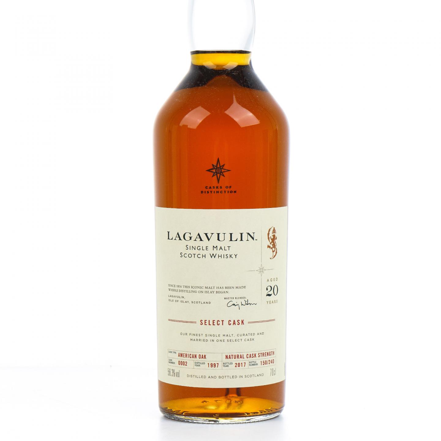 Lagavulin 乐加维林 20年 1997-2017 大师选桶 COD #0002