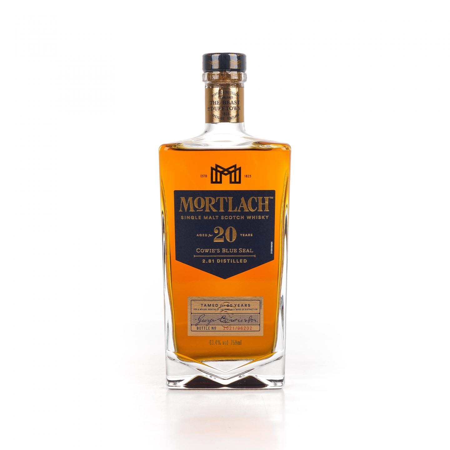 Mortlach 慕赫 20年 Cowie's Blue Seal 礼盒 750ml