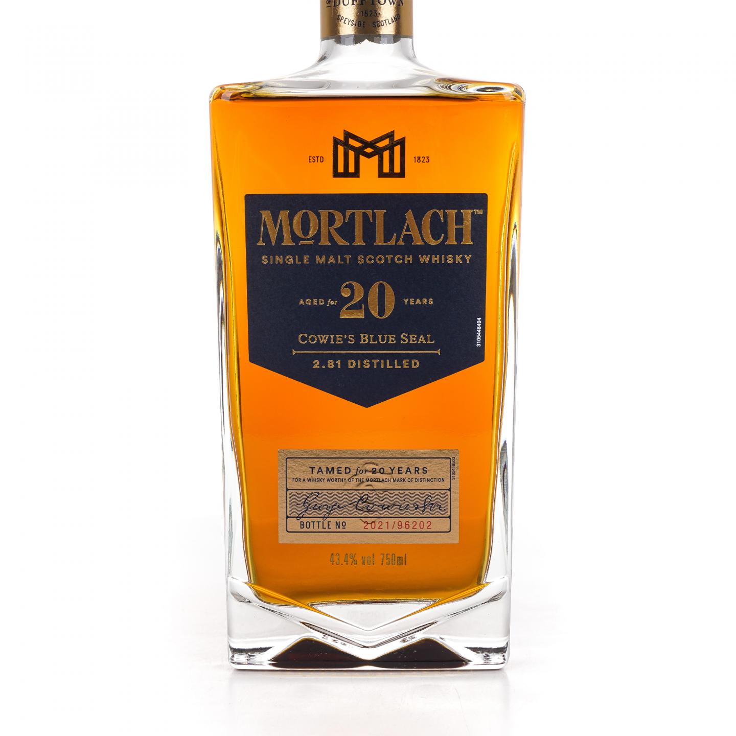Mortlach 慕赫 20年 Cowie's Blue Seal 礼盒 750ml