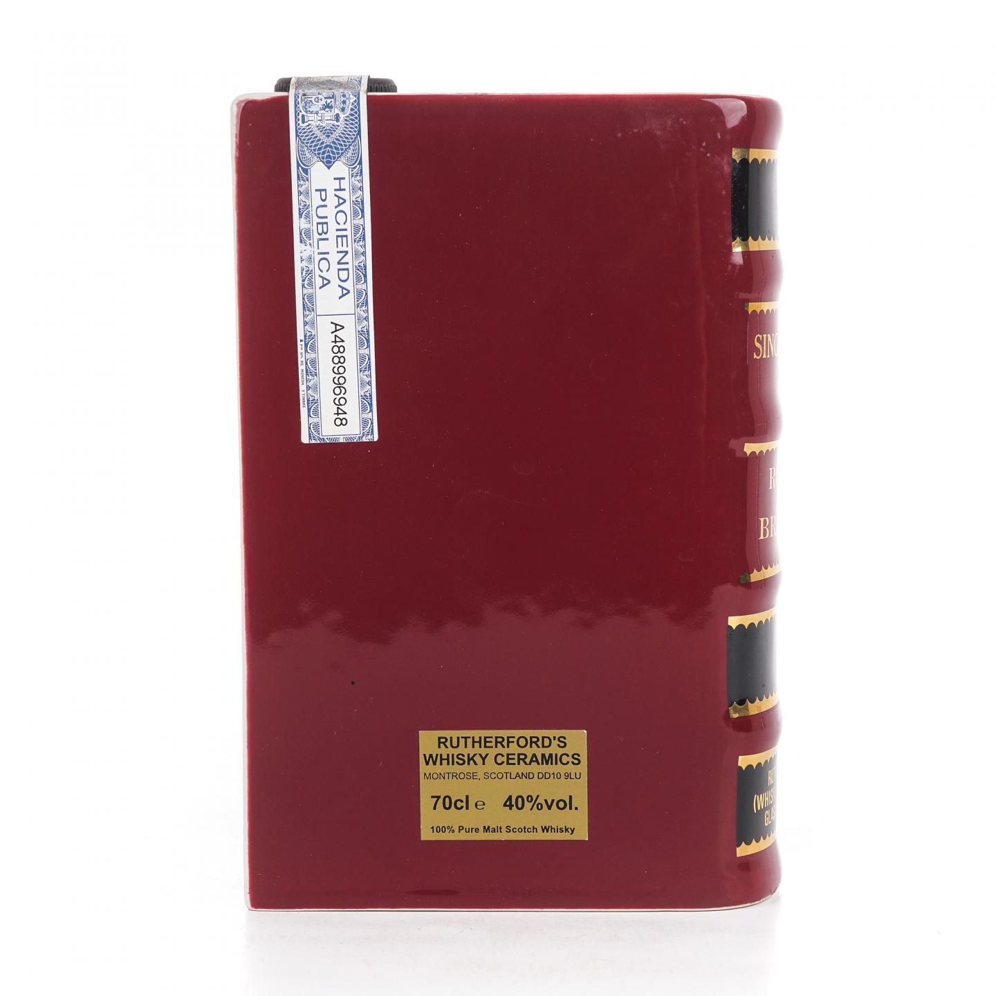 Royal brackla 皇家布莱克拉 红陶瓷书 Rutherford & Co