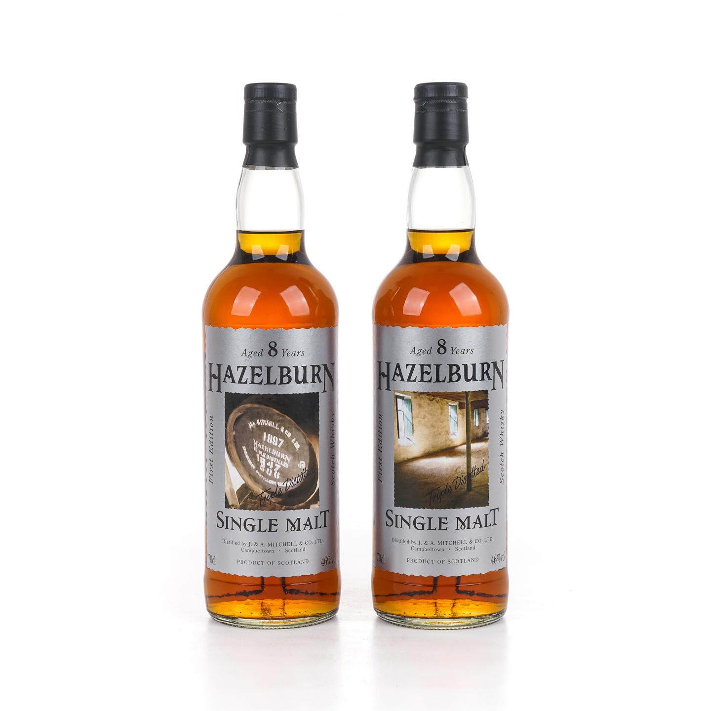 Hazelburn 哈索本 8年 First Edition 2支组