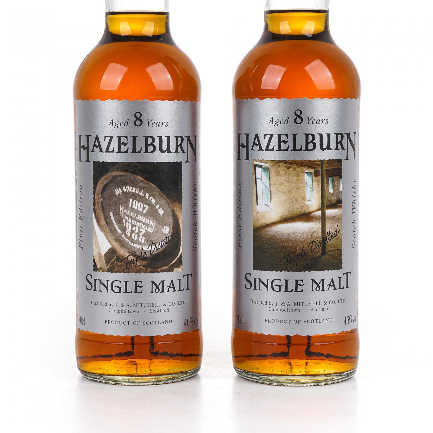 Hazelburn 哈索本 8年 First Edition 2支组