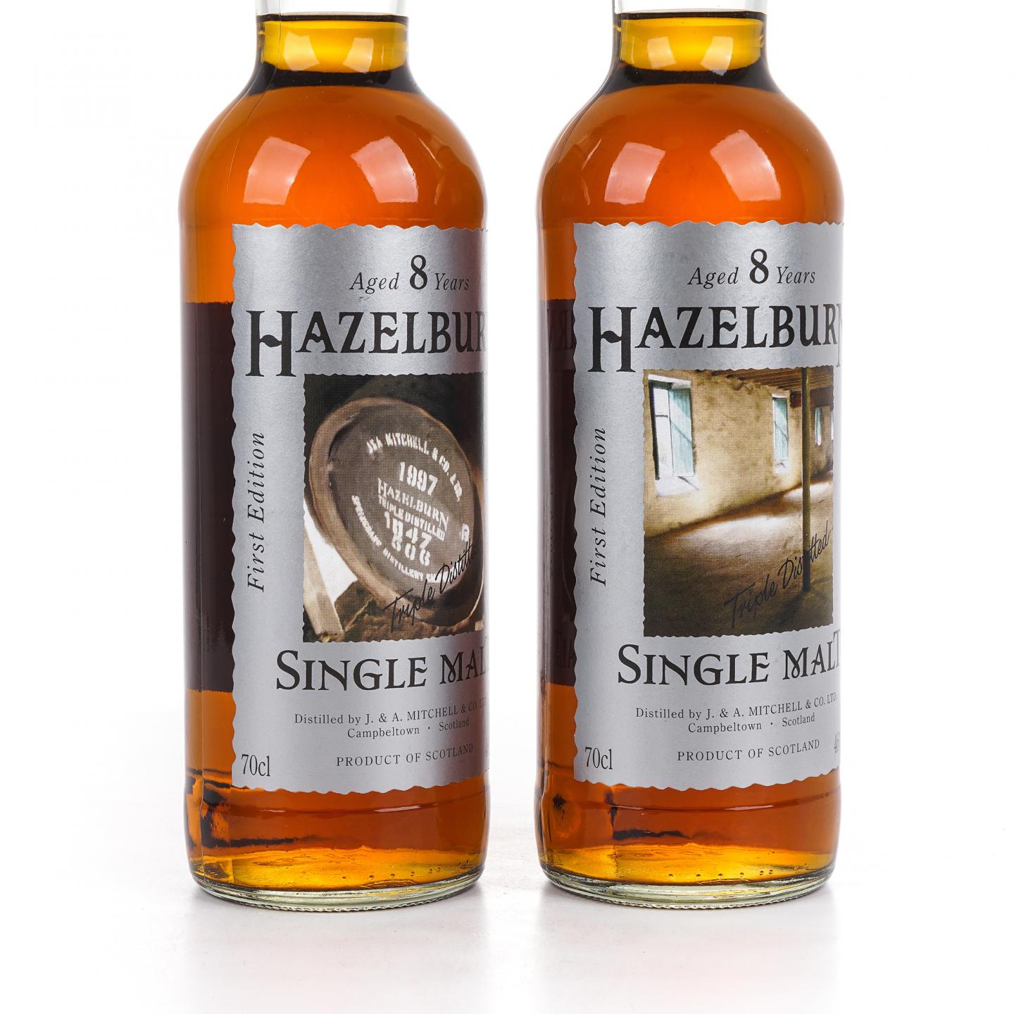 Hazelburn 哈索本 8年 First Edition 2支组