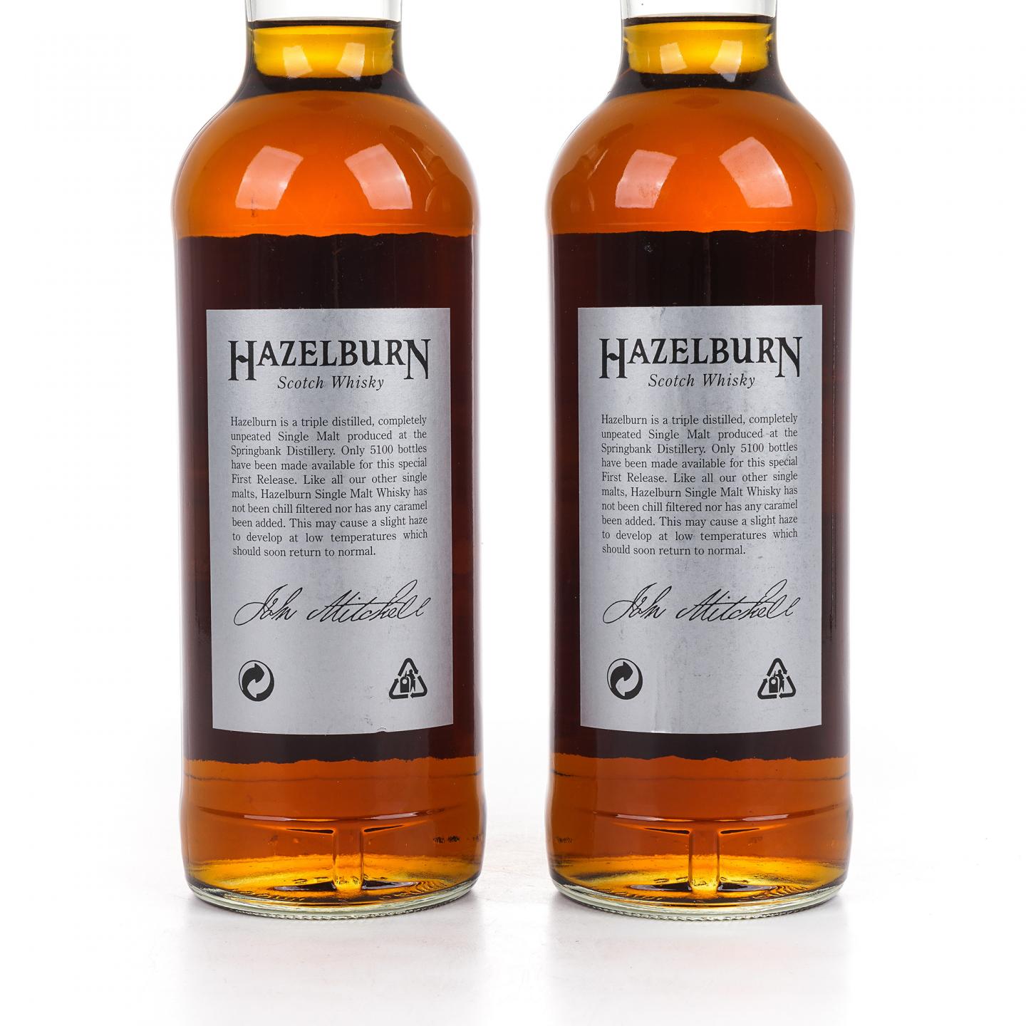 Hazelburn 哈索本 8年 First Edition 2支组
