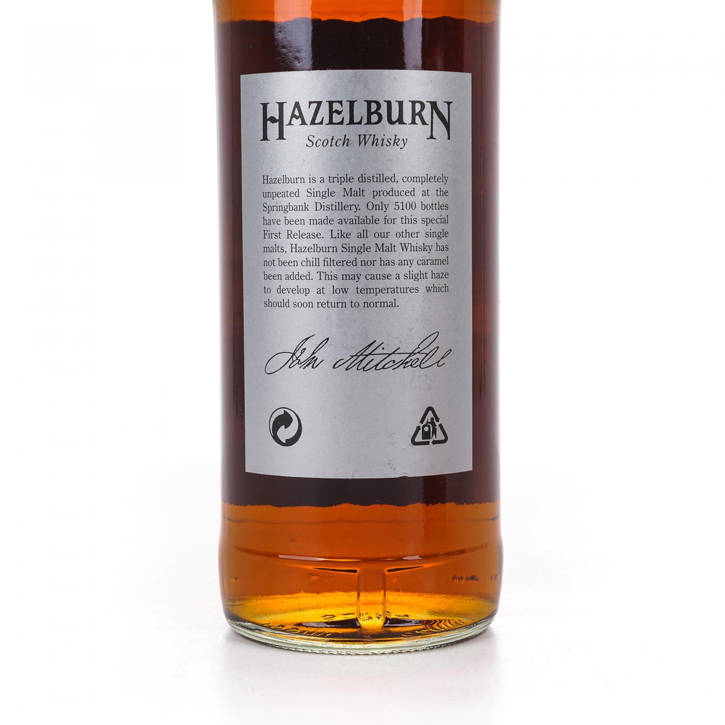 Hazelburn 哈索本 8年 First Edition 2支组