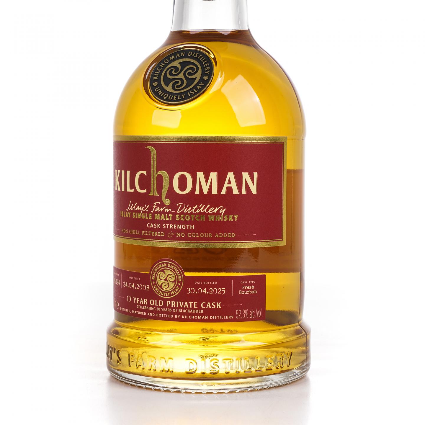 Kilchoman 齐侯门 17年 2008-2025 私人桶
