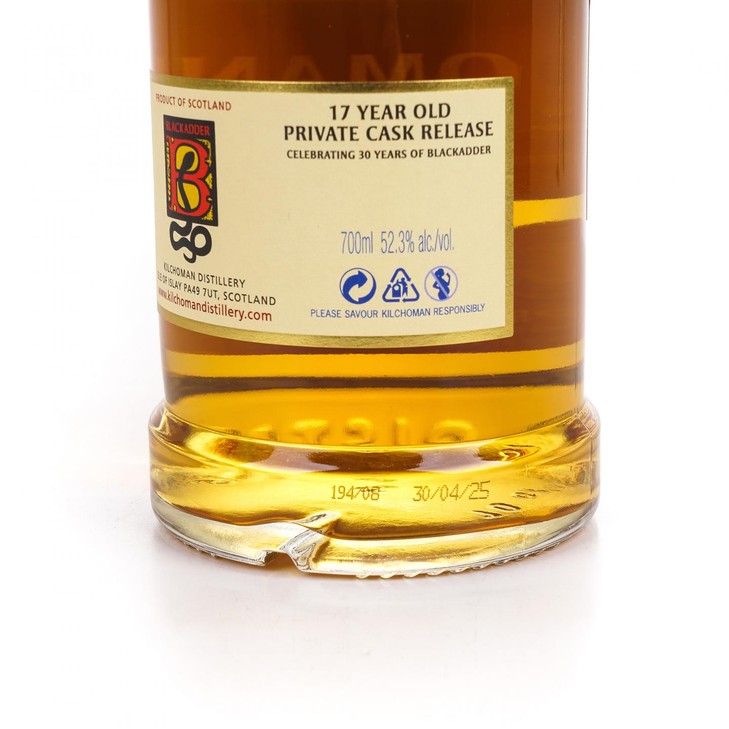 Kilchoman 齐侯门 17年 2008-2025 私人桶