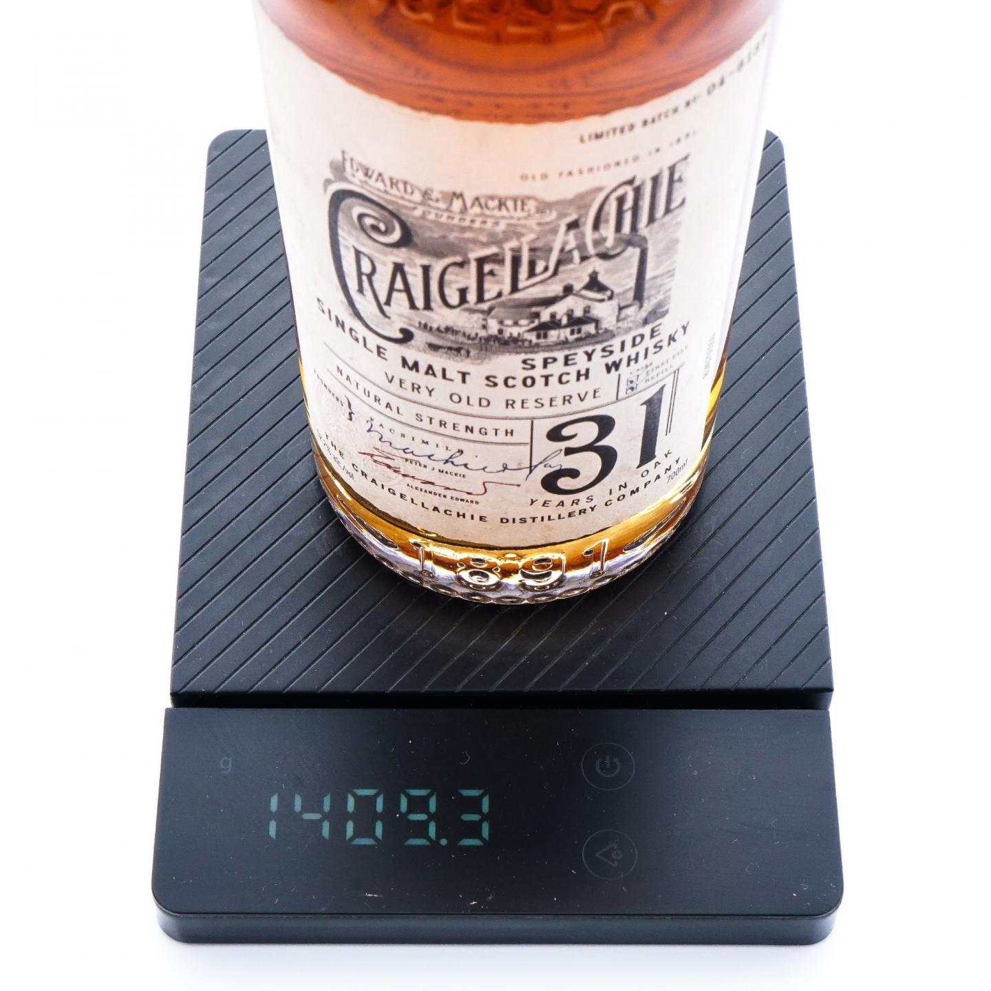 Craigellachie 克莱拉奇 31年 Very Old Reserve 桶强