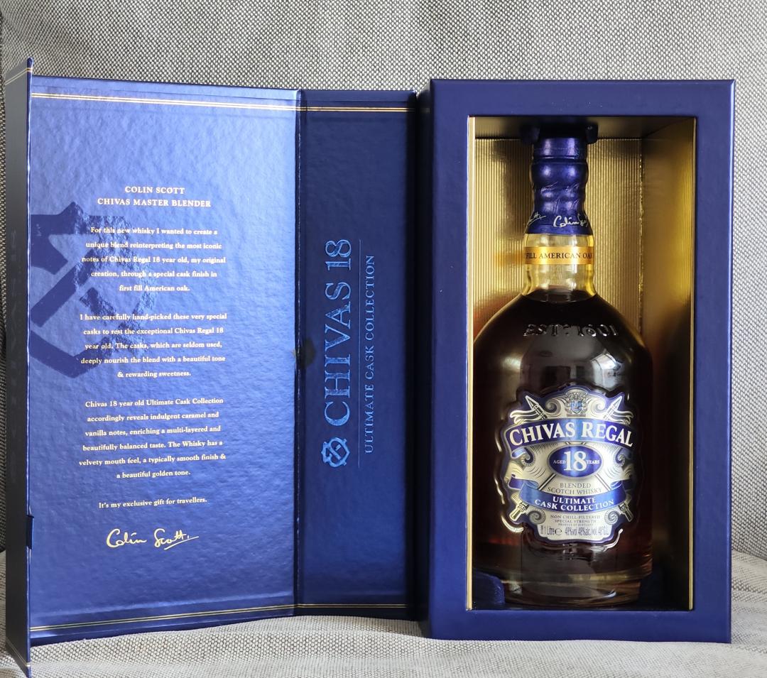 芝华士18年极致酒桶系列一升装