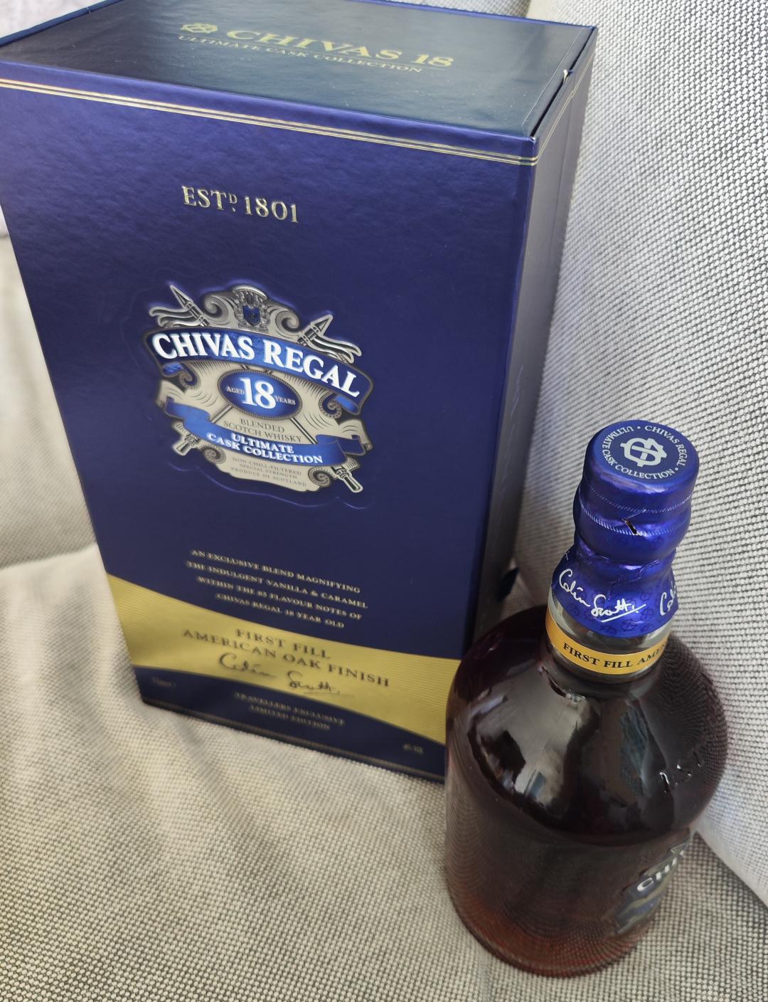 芝华士18年极致酒桶系列一升装