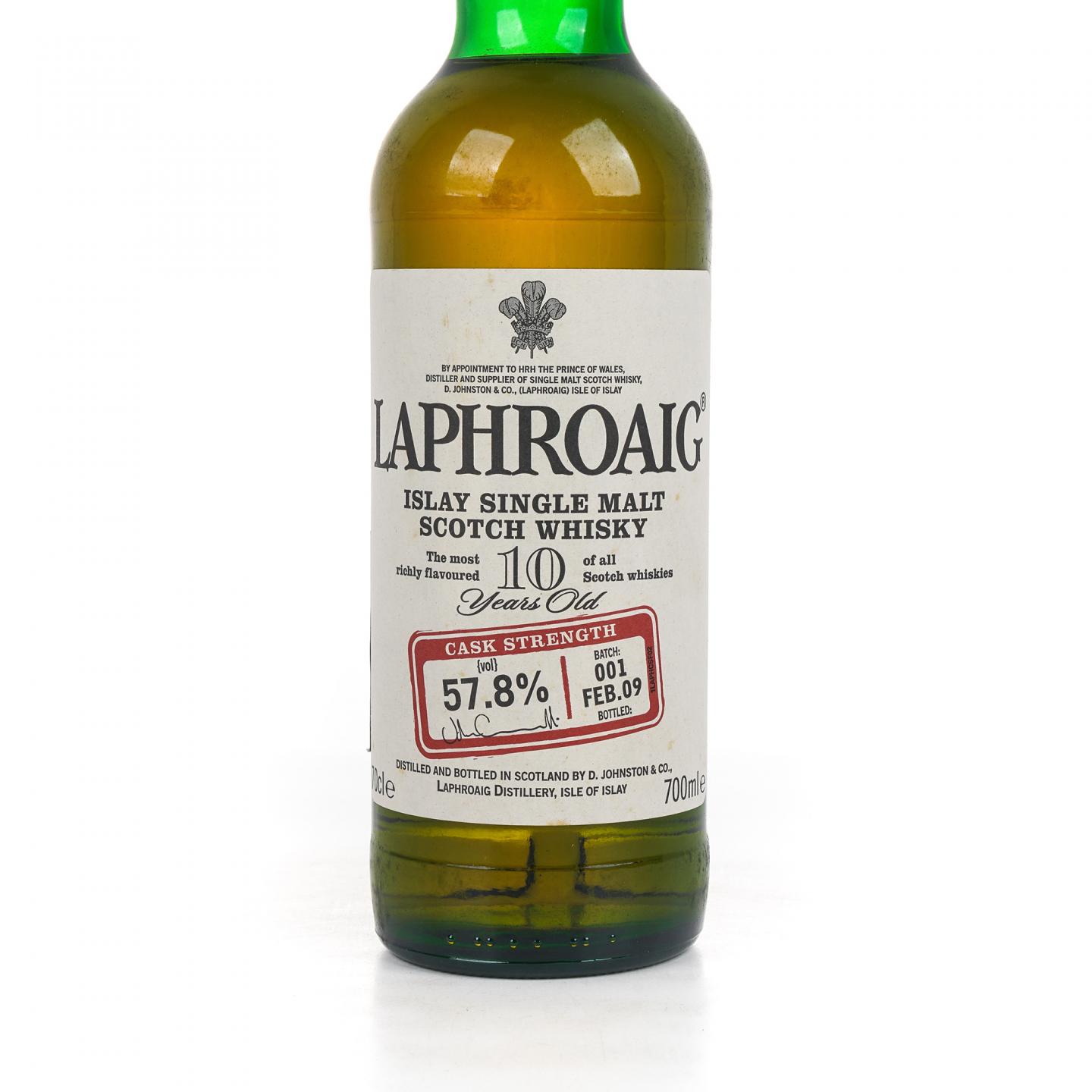 Laphroaig 拉弗格 10年 桶强 Batch 001 57.8% 700ml
